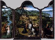 Joachim Patinir Triptych oil painting on canvas